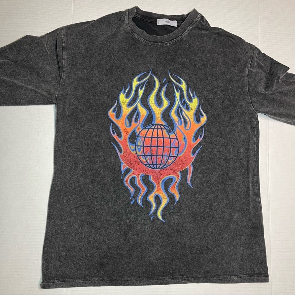 Adika Women’s Long Sleeve Black Shirt Sz L